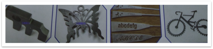 金(jīn)屬激光切割機切割樣品展示(shì)