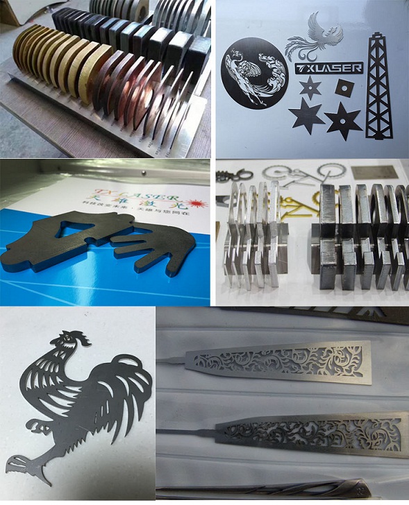 三維機械手(shǒu)激光切割(gē)機切割樣品